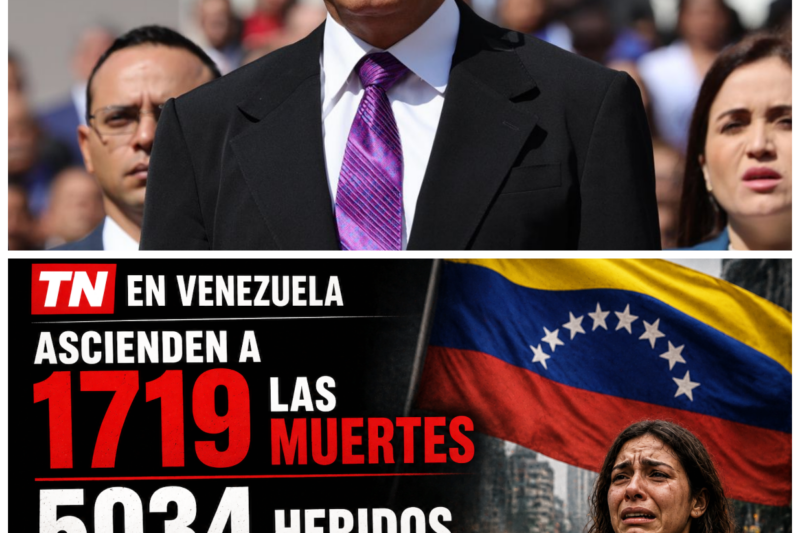 **¡Tragedia humanitaria y dolor extremo! ¡El colapso total sacude a Venezuela tras el doble terremoto más devastador de su historia reciente!**  “La tierra ruge con furia, pero es el silencio de los miles que quedaron atrapados bajo los escombros lo que verdaderamente desgarra el corazón de todo un continente.” En medio de un escenario completamente dantesco y desesperante que ha dejado al mundo entero en un estado de parálisis y consternación absoluta, los equipos de rescate internacionales luchan contrarreloj en zonas críticas como La Guaira y Caracas tras los brutales sismos de magnitud 7,2 y 7,5 que destruyeron por completo cientos de complejos residenciales.  Las cifras oficiales y de los organismos internacionales pintan un panorama verdaderamente espeluznante:  * **1.719 víctimas fatales** confirmadas de manera oficial en las últimas horas, una cifra que lamentablemente no para de crecer a medida que se remueven las estructuras colapsadas. * **5.034 heridos de gravedad** colapsando los centros de salud y los refugios improvisados bajo temperaturas extremas. * **Al menos 50.000 desaparecidos**, según las estimaciones más dramáticas de las agencias de Naciones Unidas (ONU), mientras miles de familias desesperadas recorren las ruinas con fotografías en las manos en una madrugada interminable que parece no tener fin.  La historia completa está en los comentarios a continuación.
