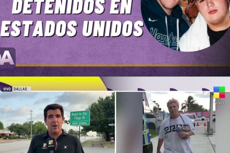 DETUVIERON A DOS YOUTUBERS ARGENTINOS EN ESTADOS UNIDOS