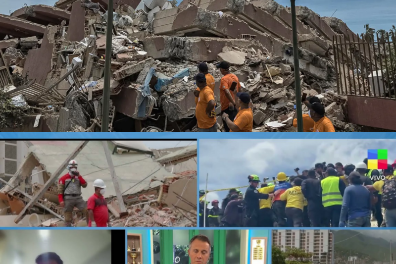 TERREMOTOS EN VENEZUELA: el dramático testimonio de un sobreviviente
