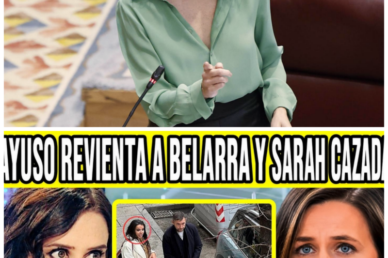 “¡Ayuso Desata el Caos! La Reacción Explosiva que Deja a Ione Belarra sin Palabras en Directo” En un enfrentamiento en vivo que ha dejado a todos atónitos, Isabel Díaz Ayuso ha reventado a Ione Belarra con acusaciones que han encendido la polémica, convirtiendo el debate en un verdadero espectáculo. “¿Quién necesita guiones cuando la realidad es tan dramática?” La historia completa está en los comentarios a continuación.