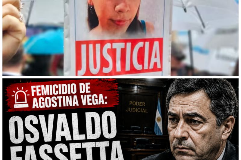 ¡GIRO ESCANDALOSO EN EL FEMICIDIO DE AGOSTINA VEGA: OSVALDO FASSETTA SE DECLARA INOCENTE Y DESATA LA FURIA ABSOLUTA DE UNA SOCIEDAD QUE EXIGE JUSTICIA!  “El cinismo de negar la culpa ante las pruebas más contundentes solo demuestra el desespero de quien se sabe acorralado por sus propios actos.” En un desarrollo que ha dejado a todos completamente atónitos, esta polémica estrategia de la defensa ha destapado una p*lea judicial monumental al abrir la caja negra de las contradicciones, las coartadas armadas a último momento y el pacto de silencio que intentan sostener los acusados. Las implicaciones de este inesperado descargo en los tribunales son enormes, y las reacciones de profundo repudio e indignación en la opinión pública no han tardado en llegar tras verse expuesto el intento de eludir una condena por el aberrante cr*men. Los ciudadanos están en pie de guerra, exigiendo la reclusión perpetua sin beneficios, s*nciones ejemplares para los encubridores de la noche y respuestas inmediatas de los magistrados para que la m*erte de la joven no quede impune. Este drama no es solo un caso aislado; es un llamado a la acción para todos aquellos que creen en una justicia transparente y ejemplar.  La historia completa está en los comentarios a continuación.