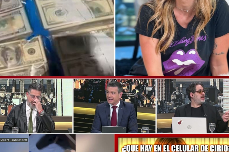 PERITARÁN EL CELULAR DE JÉSICA CIRIO: ¿CUÁNTOS DÓLARES HABÍA EN EL VESTIDOR?