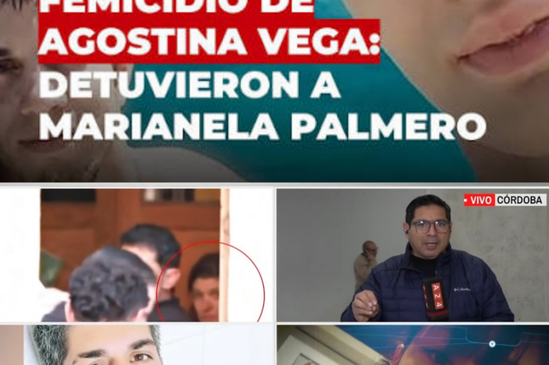 EXCLUSIVO CASO AGOSTINA VEGA: CONFIRMAN LA DETENCIÓN DE MARIANELA, LA EXMUJER DE BARRELIER