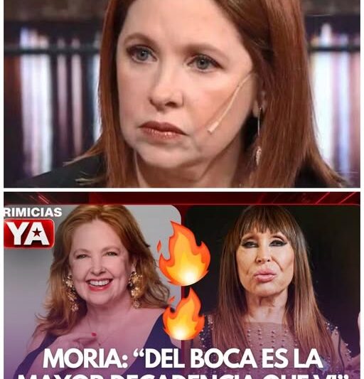 ¡ESCÁNDALO! La Guerra de las Estrellas: Moria Casán vs. Andrea del Boca
