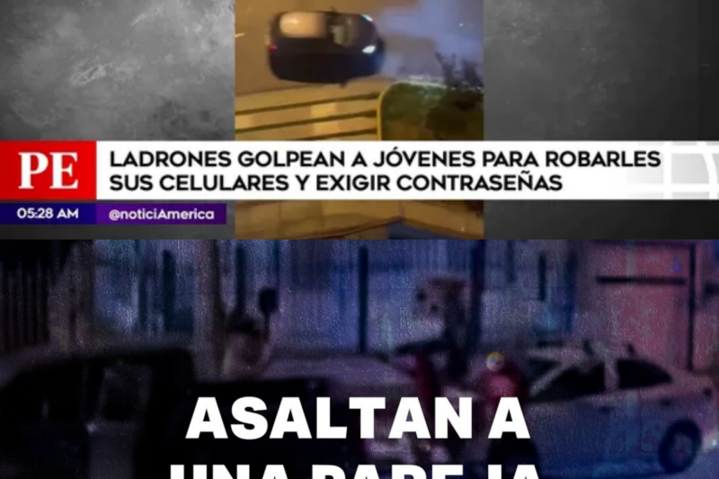 ASALTAN A UNA PAREJA ROBA Y ENCIERRA