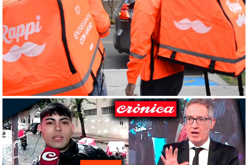 ¡Repartidores de Rappi explotaron con f*ria r*biosa en vivo, le cantaron las cuarenta a un periodista de Crónica y bancaron con todo a Javier Milei en una b*talla callejera d*vastadora! “No hay peor ciego que el que no quiere ver.” En un estallido de p*sicosis y d*strucción argumental que ha dejado paralizados a los directivos del canal del pueblo, los trabajadores de delivery rompieron el libreto de victimización que intentaba imponer el cronista para lanzar verdades lapidarias cargadas de d*specho contra el relato colectivista. Lo que comenzó como una nota de color en la vía pública se transformó r*pidamente en una g*erra abierta y una humillación pública m*numental para el medio de comunicación, donde los repartidores expusieron la m*licia de los sindicatos y defendieron a capa y espada el modelo libertario, desatando un esc*ndalo irreversible en las redes sociales que marca el colapso s*cológico total del periodismo militante ante una audiencia atónita.  La historia completa está en los comentarios a continuación.