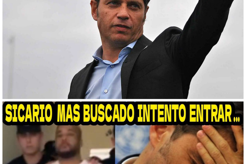 ¡ESC*NDALO TOTAL: CAPTURAN AL SICARIO MÁS BUSCADO DE AMÉRICA INTENTANDO ENTRAR A LA ARGENTINA Y AFIRMAN QUE **AXEL KICILLOF** LLORÓ POR SU CAÍDA!  “La frontera caliente se convierte en el escenario de un golpe definitivo contra el crimen organizado transnacional, derribando los relatos de desprotección y dejando al descubierto las terminales políticas más polémicas.” En un desarrollo que ha dejado a todos completamente atónitos, el impactante operativo de las fuerzas de seguridad federales ha destapado un quiebre político y una p*lea criminal monumental al abrir la caja negra de las bandas internacionales, las rutas de escape del narcotráfico y el presunto encubrimiento en territorio bonaerense, exponiendo datos duros, alertas rojas y un colapso de paciencia absoluto que dejó al **GOBERNADOR BONAERENSE** completamente acorralado, mudo y expuesto ante la opinión pública al verse desnudada de forma tan brutal la vulnerabilidad de sus discursos en materia de seguridad. Las implicaciones de esta inesperada y feroz captura internacional son enormes, las reacciones de pánico y descontrol no han tardado en llegar a los despachos de la gobernación provincial con sus asesores intentando desesperadamente capear el tremendo cimbronazo institucional antes de que las investigaciones por complicidad avancen de manera irreversible, y los ciudadanos indignados ya están en pie de guerra debatiendo masivamente en las redes sociales las demoledoras consecuencias de esta destructiva e histórica bomba policial.  La historia completa está en los comentarios a continuación.