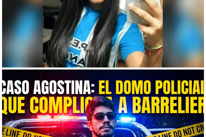 “La verdad al descubierto: el VIDEO del Domo Policial que incrimina a Claudio Barrelier en el caso de Agostina Vega.”  En un desarrollo que ha sacudido el caso de Agostina Vega, un video del Domo Policial ha sido presentado como prueba que condena a Claudio Barrelier. “A veces, la verdad se encuentra en los lugares más inesperados.” Este hallazgo ha dejado a todos preguntándose qué más se revelará en esta investigación. La historia completa está en los comentarios a continuación.