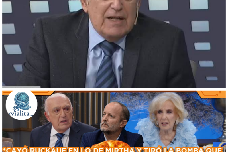 ¡Ruckauf tiró una bomba que dejó en shock a Mirtha y Burlando: el p*lémico secreto sobre Insaurralde! “Cuando la complicidad calla, la verdad grita con una fuerza devastadora.” En un p*lémico y b*rujo giro de los acontecimientos que ha fragmentado por completo el mundo de la política, las leyes y el espectáculo, una t*rmentosa d*claración pública sacudió la mesa de la diva y los planes del famoso abogado, d*snudando las m*ntiras ocultas, el p*nico e*fermizo y la f*alsedad que r*ndían en las sombras sobre el pedido de proc*samiento de Martín Insaurralde, provocando una humillación pública sin precedentes donde la venganza p*sicológica p*lpita con furia y promete un c*lapso m*diático total con r*percusiones i*misericordes que dejará a los implicados t*totalmente en la r*uina e*mocional.  La historia completa está en los comentarios a continuación.