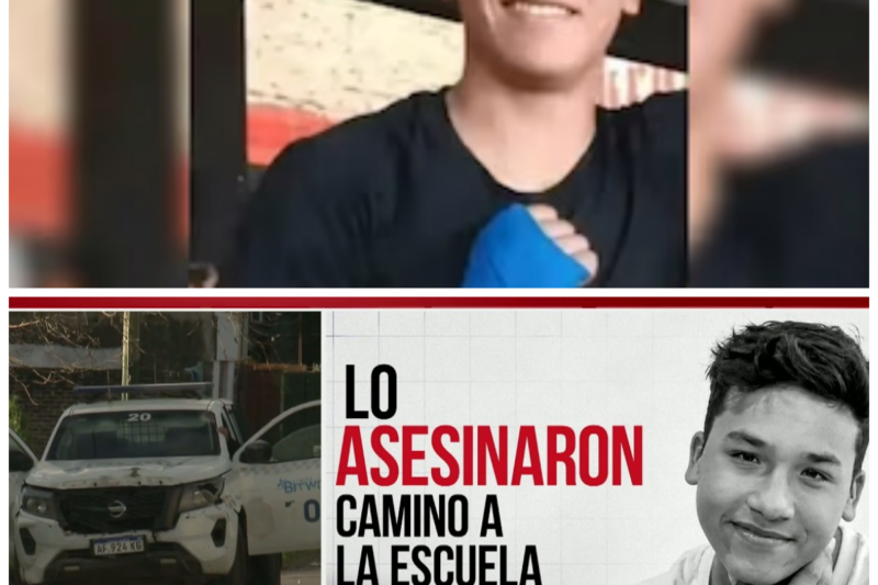 “¡UNA TRAGEDIA INACEPTABLE! Motochorros Asesinan a un Joven de 17 Años en un Horrendo Crimen al Ir a la Escuela” En un acto de violencia que ha dejado a todos sin palabras, un adolescente fue asesinado por motochorros mientras se dirigía a la escuela con su padre, un recordatorio escalofriante de la inseguridad que enfrentan las familias. “En un mundo donde los sueños son asesinados, la esperanza se convierte en un lujo.” La historia completa está en los comentarios a continuación.