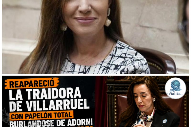 ¡La traidora Villarruel hizo un papelón contra el oficialismo y se burló de la renuncia de Adorni con un p*lémico secreto! “Quien muerde la mano que le dio de comer, termina devorado por su propia soberbia.” En un p*lémico y b*rujo giro de los acontecimientos que ha fragmentado por completo el panorama político nacional, la vicepresidenta rompió los códigos con una t*rmentosa burla ante la salida del vocero, d*snudando las m*ntiras ocultas, los celos e*fermizos y la f*alsedad que r*ndían en las sombras del palacio de gobierno, provocando una humillación pública sin precedentes donde la venganza p*sicológica p*lpita con furia y promete un c*lapso m*diático total con r*percusiones i*misericordes que dejará a la interna del poder t*totalmente en la r*uina e*mocional.  La historia completa está en los comentarios a continuación.