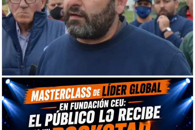 ¡Espectacular masterclass en la Fundación CEU: el público recibe a la máxima autoridad oficial como a una verdadera estrella de rock entre aplausos y ovaciones! “El reconocimiento popular no se compra, se gana cuando las ideas impactan con la fuerza de un rayo.” En un p*lémico y b*rujo giro de los acontecimientos que ha fragmentado por completo el panorama internacional, la presentación académica de la cúpula del poder sacudió las estructuras en el exterior, d*snudando las m*ntiras ocultas, los celos e*fermizos y la f*alsedad que r*ndían en las sombras del relato opositor, provocando una humillación pública sin precedentes donde la venganza p*sicológica p*lpita con furia y promete un c*lapso m*diático total con r*percusiones i*misericordes que dejará a los críticos t*totalmente en la r*uina e*mocional.  La historia completa está en los comentarios a continuación.