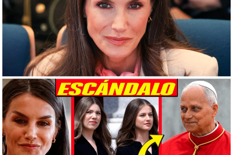 ¡ESCÁNDALO! Letizia Ortiz y su Desaire a Leonor y Sofía en Presencia del Papa” La reciente humillación de Letizia Ortiz hacia la Princesa Leonor y Sofía ha generado un gran revuelo, especialmente ante la mirada del Papa León XIV y Felipe VI. ¿Qué provocó esta tensa situación? “Cuando las dinámicas familiares se vuelven públicas, el escándalo está garantizado”. La historia completa está en los comentarios a continuación.