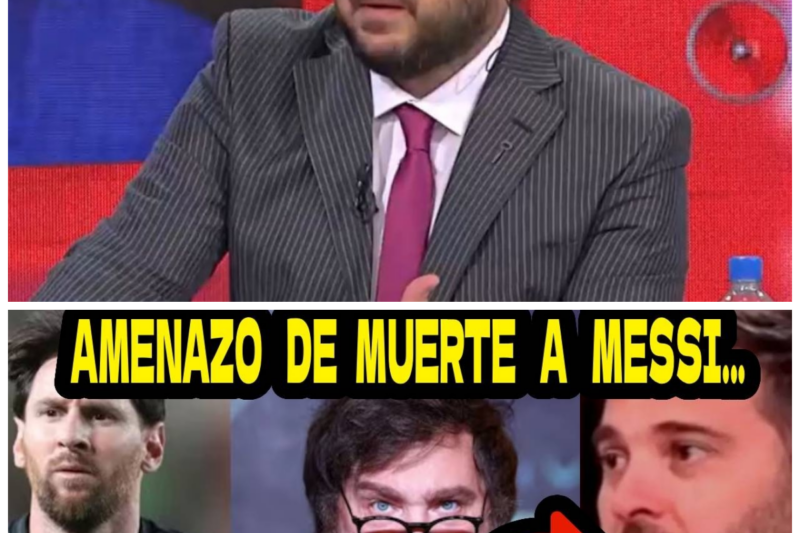 ¡Esc*ndalo total tras la brutal acusación contra el periodista **Diego Brancatelli**, a quien señalan por am*nazar a **Lionel Messi**, provocando que el presidente **Javier Milei** lo declare enemigo público!  “La soberbia y el odio ideológico ciegan a quienes buscan notoriedad atacando a los ídolos del pueblo.” En un desarrollo que ha dejado a todos completamente atónitos, esta tremenda polémica ha destapado una p*lea mediática y política monumental al abrir la caja negra de los discursos violentos en las redes sociales. Las implicaciones de semejante enfrentamiento son enormes, y las reacciones de repudio generalizado no han tardado en llegar tras la dura respuesta del mandatario nacional. Los ciudadanos están en pie de guerra, exigiendo s*nciones severas en la justicia y el retiro inmediato de los medios de comunicación para los responsables. Este drama no es solo un caso aislado; es un llamado a la acción para todos aquellos que creen en una democracia transparente.  La historia completa está en los comentarios a continuación.