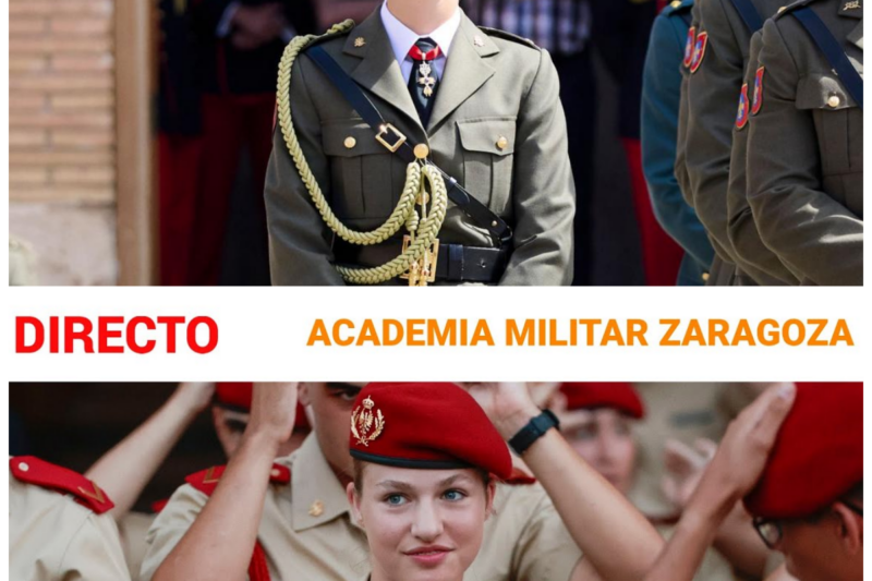 ¡Caos total tras el vivo de RTVE desnudando la celebración de Leonor en la Academia Militar de Zaragoza por sus 139 años, exponiendo internas de la tarde, pactos de madrugada y una rosca monárquica que búnkers oficiales ocultaron hoy en toda la red! El silencio sepulcral de los detractores de la tarde tras el imponente impacto castrense y la firmeza de la princesa en el aniversario destapó una descomunal olla de presión en los palacios de madrugada mientras el chat de la transmisión en vivo ardía desmantelando los relatos oficiales. “El que siembra vientos de desprecio corporativo desde las alturas con gacetillas de la tarde pretendiendo tapar un quiebre de esta magnitud en vivo, cosecha tempestades de una réplica institutional implacable.” Las sospechas quebraron el entorno. La historia completa está en los comentarios a continuación.
