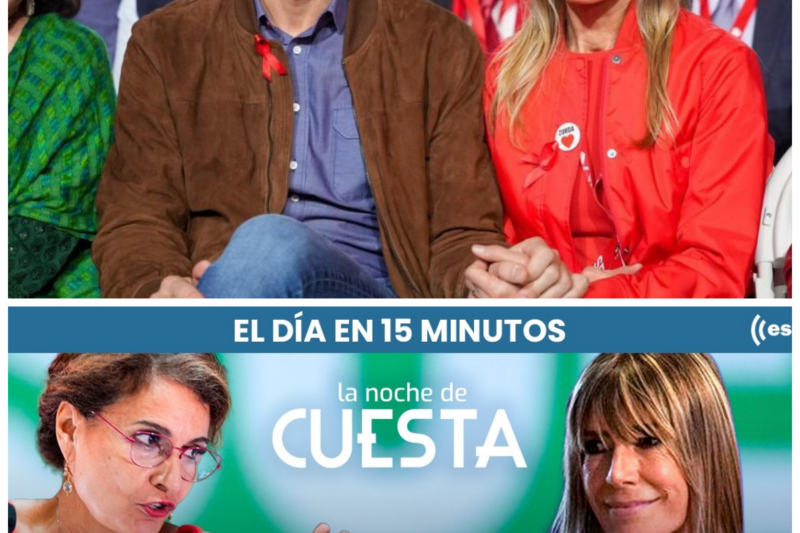¡Caos total tras el vivo desnudando el demoledor revés judicial de Begoña Gómez que los búnkers oficiales ocultaron con burdas farsas hoy, exponiendo internas de la tarde, pactos de madrugada y una feroz rosca de poder en internet en directo en la red! El silencio sepulcral de los encubridores de la tarde tras el imponente fallo contra la esposa del presidente destapó una descomunal olla de presión en los despachos de madrugada mientras el chat de la transmisión en vivo ardía desmantelando los relatos oficiales. “El que siembra vientos de desprecio corporativo desde las alturas con gacetillas de la tarde pretendiendo tapar un quiebre legal de esta magnitud en vivo, cosecha tempestades de una réplica institucional implacable.” Las sospechas quebraron el entorno. La historia completa está en los comentarios a continuación.