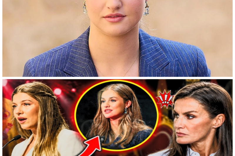 ESCÁNDALO REAL! Sofía ECLIPSA a Leonor con su PRIMER DISCURSO y Letizia Ortiz ROBA todo el protagonismo de forma descarada – “Quería que brillara mi hija mayor… pero Sofía se robó el show y Letizia lo remató – Celos palaciegos, rivalidades ocultas, traiciones familiares y un giro inesperado que deja al descubierto las tensiones más oscuras de la Casa Real española en este drama que tiene a todo el mundo hablando. Sofía eclipsó a Leonor con su primer discurso y Letizia Ortiz se robó todo el protagonismo “ay cariño, esa familia real es puro teatro y puñaladas por la espalda. La historia completa está en los comentarios a continuación.