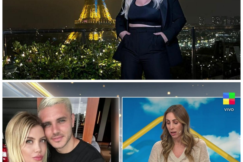 Wanda Nara demandada por viajar con sus hijas a París