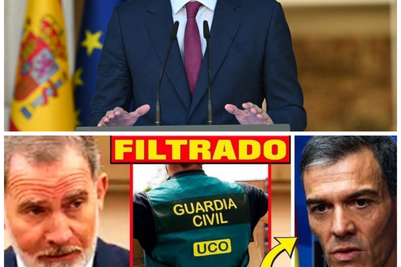 “¡Bomba Informativa! Felipe VI habla tras la filtración de audios de Letizia Ortiz con Pedro Sánchez”  La Casa Real ha sido sacudida por la reciente filtración de una declaración de Felipe VI en respuesta a los audios de Letizia Ortiz con el presidente Pedro Sánchez. Este acontecimiento ha dejado a la audiencia atónita y ha generado un intenso debate sobre la privacidad y las relaciones políticas. “¿Estamos ante el inicio de una crisis sin precedentes en la monarquía?”, se preguntan los críticos. La historia completa está en los comentarios a continuación.
