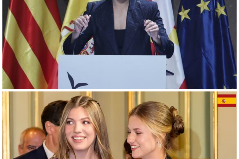 ¡Caos total tras el vivo desnudando lo que nadie contó de Leonor y Sofía en los Premios Girona 2025, exponiendo feroces internas de la tarde, pactos de madrugada y una rosca cortesana que los búnkers oficiales ocultaron con burdas farsas hoy! El silencio sepulcral de los cronistas de la tarde tras el imponente cruce de miradas entre las hermanas destapó una descomunal olla de presión en los palacios de madrugada mientras el chat de la transmisión en vivo ardía desmantelando los discursos oficiales de perfecta unidad. “El que siembra vientos de desprecio corporativo desde las alturas con gacetillas de la tarde pretendiendo tapar un quiebre de esta magnitud en vivo, cosecha tempestades de una réplica institucional implacable.” Las sospechas quebraron el entorno. La historia completa está en los comentarios a continuación.
