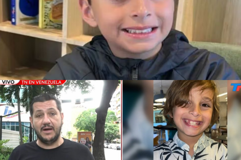Sigue la búsqueda de Lucas Gamez, el nene de 8 años que desapareció en La Guaira