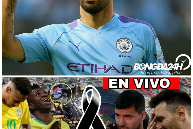 ¡El giro más oscuro del destino quiebra a la Argentina y desata un colapso emocional sin precedentes en el fútbol mundial tras la noticia más perturbadora sobre las máximas leyendas!  “El brillo de la gloria eterna se apaga en un segundo cuando el destino decide cobrar la cuenta más cara del juego.” Una ola de incredulidad absoluta y desesperación psicológica ha paralizado por completo a toda una nación tras confirmarse el impactante suceso que mantiene en vilo la vida de los ídolos más sagrados, uniendo el dolor de un país que llora junto al Kun Agüero y la estrella internacional Vinícius Júnior ante una situación límite que ha dejado los estadios en un silencio sepulcral. Los corazones de millones de fanáticos se encuentran completamente destrozados mientras los canales de televisión interrumpen su programación habitual entre lágrimas y reportes de pasillos herméticos en las clínicas, desatando una tormenta de plegarias colectivas ante lo que muchos ya consideran la página más triste, misteriosa y desgarradora en la historia del deporte rey, donde la magia de las canchas ha sido reemplazada por una angustia total y un vacío que nadie está preparado para asimilar en este momento tan crítico.  La historia completa está en los comentarios a continuación.