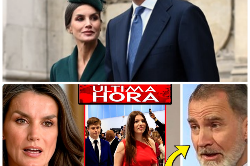 “¡Bomba Informativa! Tensión entre Letizia y Felipe en la graduación de la Infanta Sofía”  La graduación de la Infanta Sofía en Gales ha sido el centro de atención tras una bronca entre Letizia Ortiz y Felipe VI. Este escándalo ha dejado a todos en estado de alerta, preguntándose sobre las repercusiones para la familia real. “¿Estamos ante un nuevo desafío para la monarquía?”, se cuestionan los críticos. La historia completa está en los comentarios a continuación.