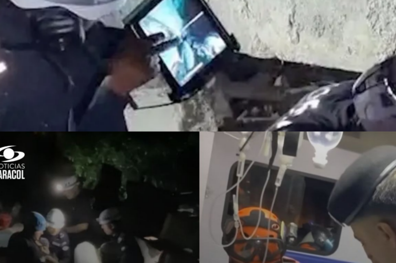 Milagroso rescate de niño de tres años que estaba atrapado bajo escombros en Venezuela