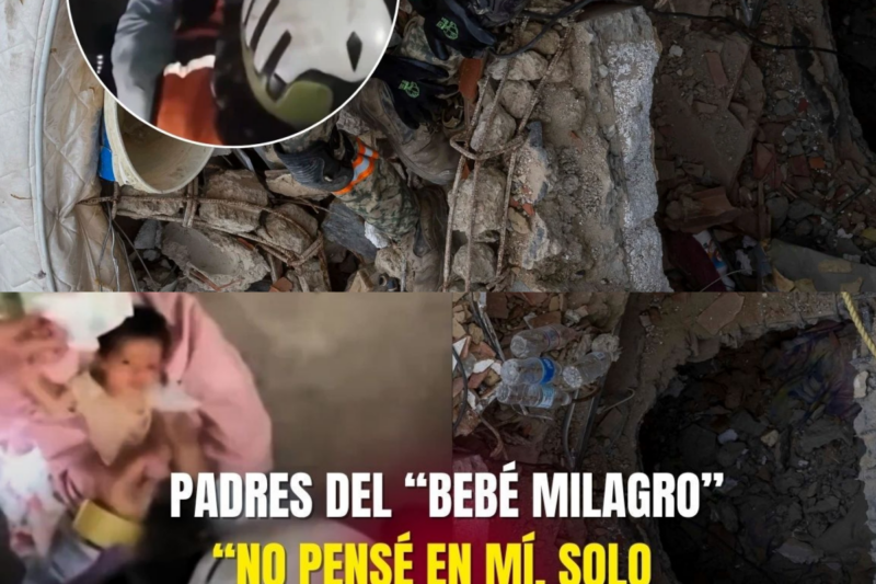 “No pensé en mí, solo en que mi hijo se salvara”: conmovedor relato de los padres del “bebé milagro”