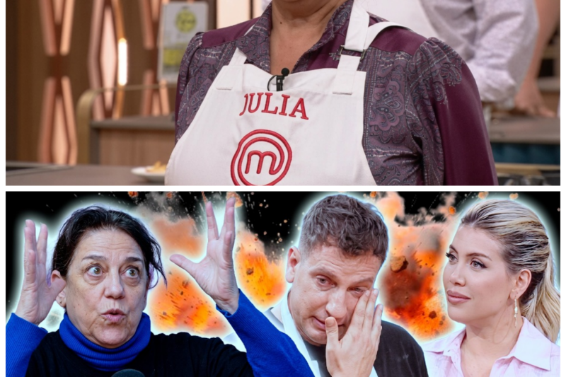 ¡JULIA CALVO REVELÓ INTERNAS ENTRE WANDA NARA Y MAXI LOPEZ EN MASTERCHEF!
