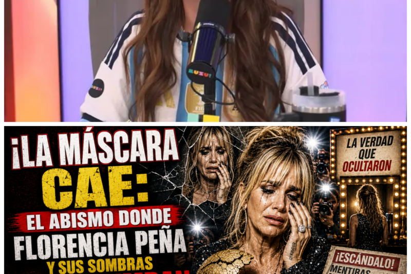 ¡El colapso de la reina del drama: la traición directa que destruye el imperio de ilusiones de Florencia Peña! “No todo lo que brilla es oro, y a veces la pintura se cae a pedazos.” En un giro verdaderamente devastador que ha dejado a toda la industria del espectáculo en un estado de shock absoluto, se han filtrado los detalles más oscuros de lo que realmente ocurre detrás del telón de Florencia Peña, exponiendo un entramado de falsedades, acuerdos ocultos y lágrimas ensayadas que prometen sepultar su carrera para siempre bajo el peso de una realidad innegable que ya nadie puede defender ni ocultar. Las redes sociales están ardiendo con acusaciones de una supuesta manipulación masiva y deslealtades cruzadas que involucran a sus círculos más íntimos, transformando lo que parecía una vida de ensueño en un auténtico laberinto de desesperación psicológica y disputas financieras tan intensas que los fanáticos están en pie de guerra exigiendo una verdad que, hasta ahora, solo se vendía en cómodas cuotas de hipocresía mediática.  La historia completa está en los comentarios a continuación.
