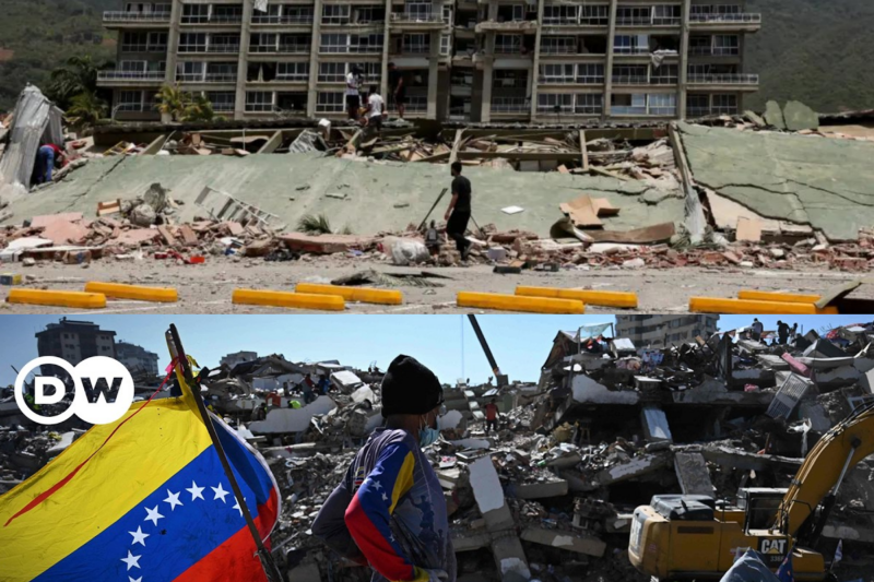 El número de muertos en Venezuela asciende a 3.685 tras el doble terremoto