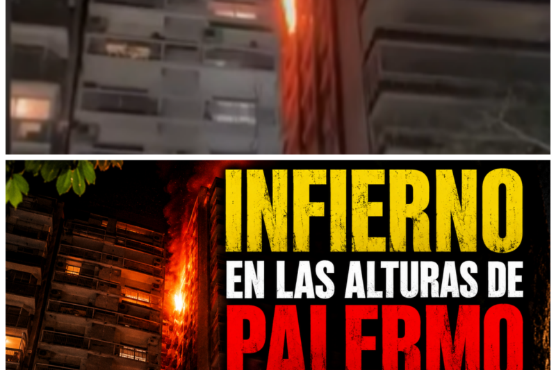 ¡PÁNICO EN PALERMO: DRAMÁTICO INCENDIO EN UN PISO 14 DESATÓ UN FUERTE Y DESESPERADO OPERATIVO DE RESCATE EN VIVO Y EN DIRECTO!  “Las llamas y las densas columnas de humo transformaron la tarde de uno de los barrios más exclusivos de la ciudad en un escenario de terror absoluto a más de cuarenta metros de altura.” En un desarrollo verdaderamente alarmante que ha dejado a todos los vecinos de la zona completamente mudos, el fuego comenzó a devorar un departamento de los pisos más altos de la torre, destapando momentos de desesperación extrema, p*leas contra el tiempo por parte de los bomberos detrás de las bambalinas del caos y un colapso de pánico absoluto entre los residentes atrapados que obligó a un despliegue de emergencias sin precedentes, desatando un sismo incontrolable de preocupación en las redes sociales donde se viralizaron imágenes impactantes de este implacable y dramático rescate.  La historia completa está en los comentarios a continuación.