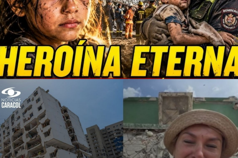 Madre de menor que está bajo los escombros en Venezuela dice que los bomberos la abandonaron