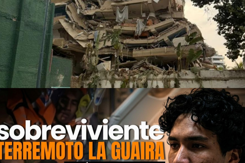 “ES UN MILAGRO”: Aarón Cantillo, 106 horas bajo los escombros.