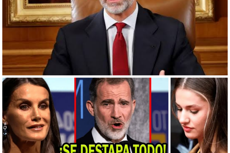 “¡Bomba Informativa! Bronca entre Letizia y Leonor antes del escándalo de infidelidad de Felipe VI”  La última hora ha traído un fuerte revés para la Casa Real, ya que Letizia y la Princesa Leonor han tenido una fuerte discusión justo antes de que se revelara un informe sobre la infidelidad de Felipe VI con Jaime del Burgo. Este enfrentamiento ha dejado a todos en estado de alerta, preguntándose sobre las repercusiones para la familia real. “¿Qué significa esto para la monarquía española?”, se cuestionan los críticos. La historia completa está en los comentarios a continuación.
