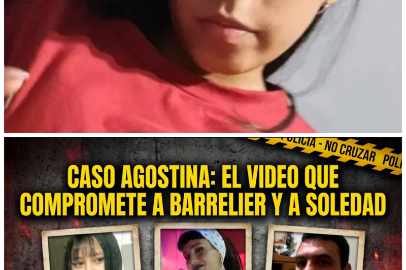 ¡Inesperado! El Video que Soledad y Barrelier Nunca Quisieron que Viera el Público: ¿Qué Ocultaban en el Crimen de Agostina? La revelación de un video perturbador ha dejado a todos boquiabiertos, sugiriendo una relación más oscura entre Soledad y Barrelier de lo que se pensaba. Las imágenes prometen desentrañar secretos que podrían cambiar el rumbo de la investigación. “En el juego de la verdad, las cartas siempre terminan revelándose.” La historia completa está en los comentarios a continuación.