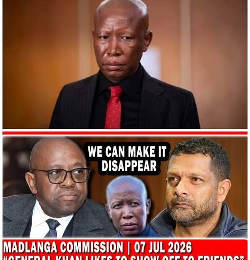 “Julius Malema and General Khan’s Alarming Chats Exposed: ‘It Looks Like It Was A Favour For A Favour’!”  In a scandal that has sent political shockwaves throughout the nation, leaked conversations between Julius Malema and General Feroz Khan have surfaced, revealing a shocking exchange that hints at a dangerous quid pro quo! “I guess some favors come with strings attached!” laughs a close associate, as the fallout from this explosive revelation begins to unfold, raising serious concerns about the integrity of those in power. With the public demanding answers, the implications of their chats could lead to a reckoning that shakes the very foundations of political trust!  The full story is in the comments below.