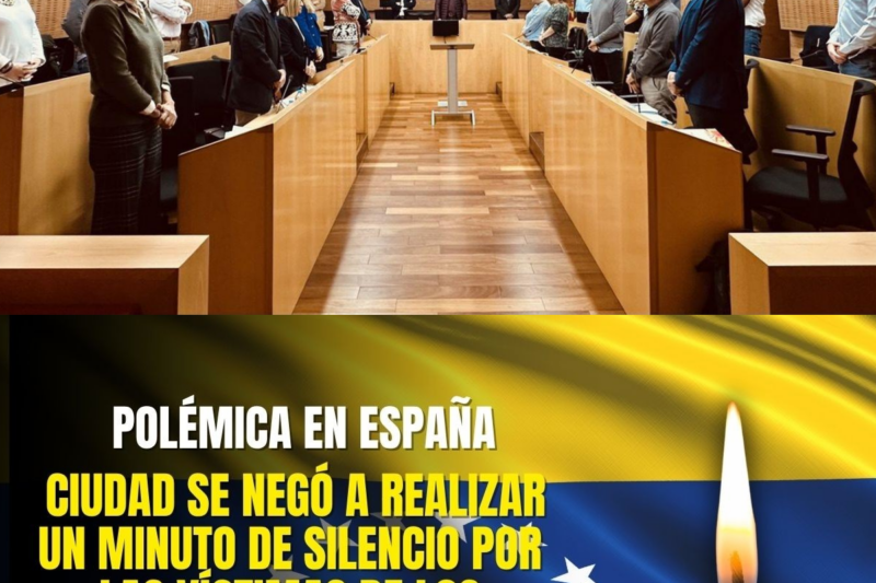 Polémica: ciudad de España se negó a realizar un minuto de silencio por la tragedia en Venezuela