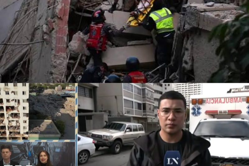 Continúa el drama tras los terremotos; hay 8 argentinos desaparecidos