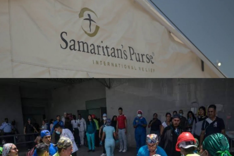 Así funciona el hospital de campaña en Venezuela que atiende a sobrevivientes de los terremotos