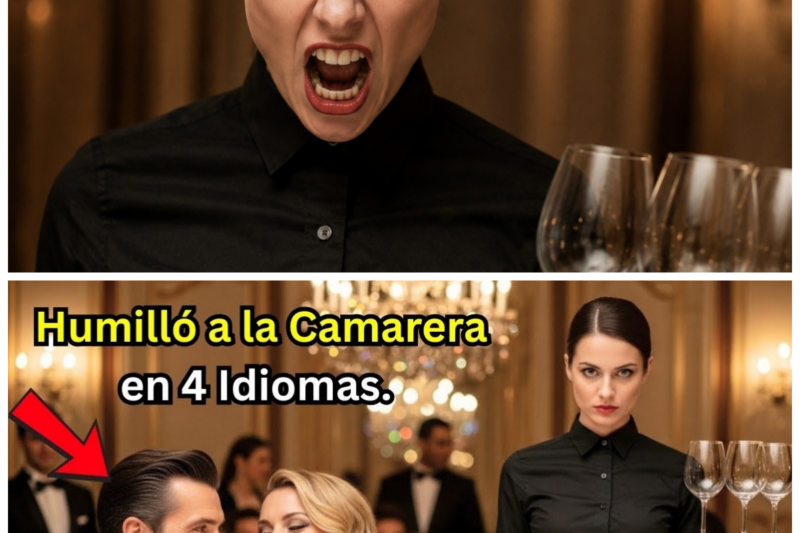 🛑 “Si va a criticar mi servicio, señor, al menos use la gramática correcta”. El multimillonario usó el francés y el italiano para humillar a la camarera creyendo que su uniforme la hacía invisible y analfabeta. No se imaginaba que ella, hija de un eminente catedrático de lingüística, entendía cada insulto. Cuando ella decidió romper el silencio y corregir su pronunciación frente a sus socios más importantes, el juego de poder cambió para siempre. Descubre cómo una mente brillante destruyó la arrogancia de un imperio sin levantar la voz. 👑👇 [Lee la historia completa aquí]