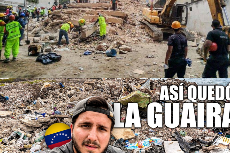 Así quedó LA GUAIRA, VENEZUELA luego del TERREMOTO ❤️‍🩹🇻🇪 | Una ciudad abandonada…
