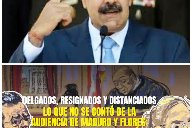 La Audiencia de Maduro y Flores Sacude al Público: La Transformación Inquietante Después de 200 Días Presos y el Misterio de lo que Realmente Pasó Durante Ese Tiempo -ZZ  No fue solo una comparecencia judicial; fue un momento que desató murmullos, miradas de sorpresa y una sensación general de que algo había cambiado de forma irreversible. Tras 200 días de encierro, Maduro y Flores reaparecieron con una transformación tan llamativa que la audiencia quedó atrapada entre la impresión inmediata y la sospecha de que el caso oculta más de lo que se ha contado. Y cuando una historia deja más preguntas que certezas, el verdadero impacto comienza justo donde termina la versión oficial.