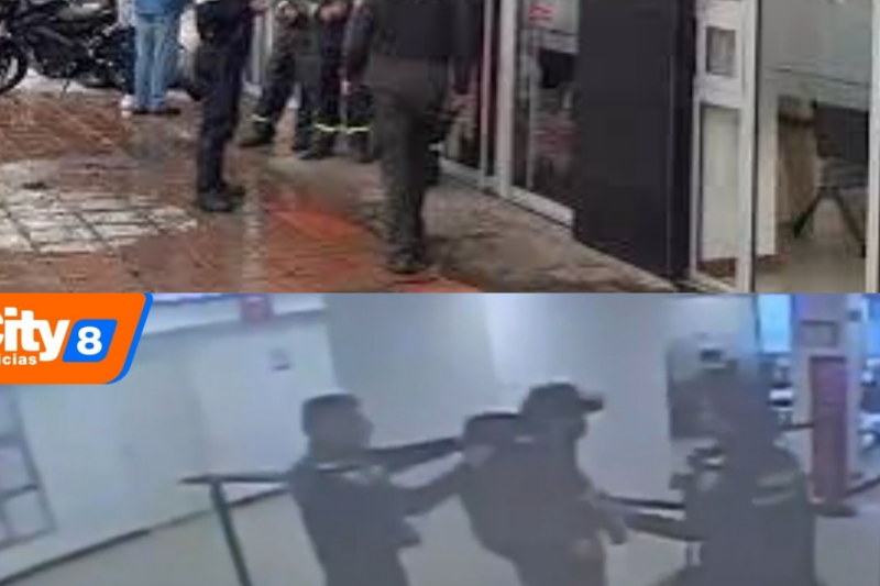 Capturan a sujeto que pretendía robar un banco con falsos explosivos en Bogotá
