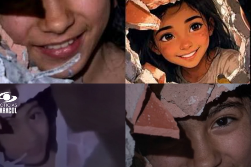 Fabiana, la niña que se grabó bajo escombros mientras esperaba ayuda tras terremotos en Venezuela