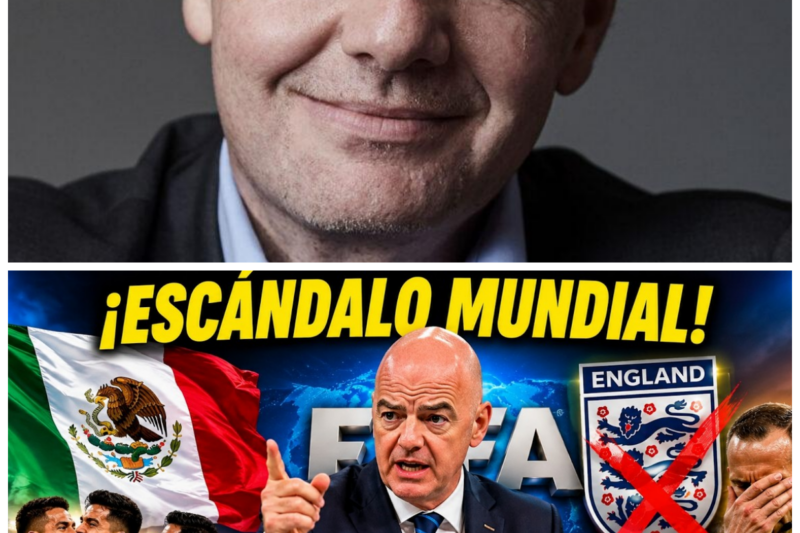 ¡ESCÁNDALO MUNDIAL! FIFA va contra Inglaterra y el árbitro… ¡México recibe justicia!…