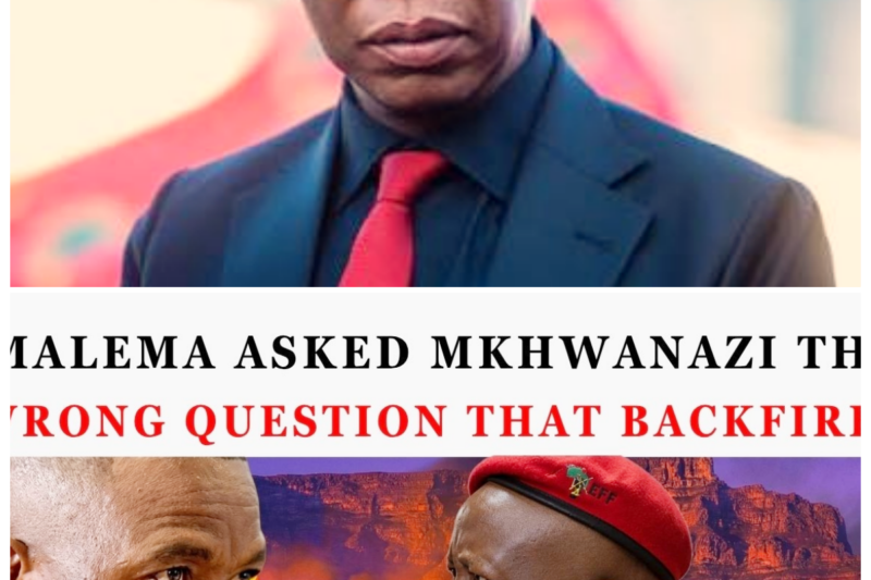 TRAPPED BY HIS OWN TONGUE: THE SPECTACULAR SUICIDE OF MALEMA’S INTERROGATION AS MKHWANAZI TURNS A “GOTCHA” QUESTION INTO A DEADLY TRAP FOR THE COMMANDER-IN-CHIEF! THE AIR WAS THICK WITH TENSION AS MALEMA PREPARED TO DELIVER THE FINAL BLOW, BUT THE QUESTION BACKFIRED WITH THE FORCE OF A GRENADE, LEAVING HIS LEGAL STRATEGY IN SMOKING RUINS. NOW, THE HUNTER HAS BECOME THE PREY, AND THE DARK SECRETS MKHWANAZI REVEALED IN RESPONSE ARE THREATENING TO TRIGGER A POLITICAL TSUNAMI THAT COULD SWEEP THE ENTIRE EFF LEADERSHIP INTO THE ABYSS. IS MALEMA LOSING HIS TOUCH, OR DID HE JUST UNDERESTIMATE THE WRONG MAN AT THE ABSOLUTE WORST POSSIBLE TIME? -ZZ It was supposed to be a slaughter, a ritualistic takedown of a man Malema thought he could bully into submission, but the only thing that got slaughtered was Julius’s ego. Mkhwanazi stood his ground like a stone wall, and when Malema tried to climb it with a poorly aimed question, he fell so hard the echoes of his failure are still vibrating through the halls of Parliament and every social media feed in the country.  The full story is in the comments below.