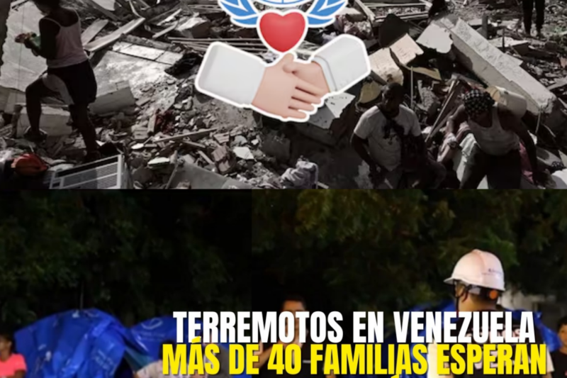 Más de 40 familias esperan respuestas del régimen tras perder sus casas por los fuertes terremotos