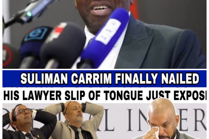 The Suliman Carrim Story Takes Another Turn After a Remark Sparks New Doubts -ZZ  In a story already surrounded by tension and unanswered questions, even a brief remark can change the tone of the entire discussion. Now, with fresh doubts in play, all eyes are on what will be clarified next and what will remain unresolved. The full story is in the comments below.